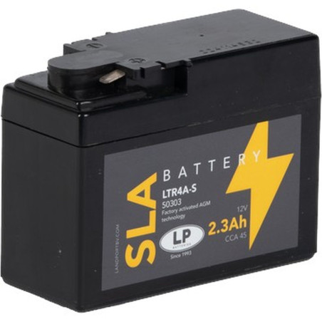 LANDPORT AKUMULATOR YTR4A-S (MS LTR4A-S) (YTR4A-BS) 12V 2.3AH (114X49X86MM) SLA BEZOBSŁUGOWY - ZALANY (12)