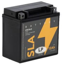 LANDPORT AKUMULATOR YTX14-3 (MS LTX14-3) 12V 12AH (151X87X145MM) SLA BEZOBSŁUGOWY - ZALANY (4)