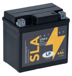 LANDPORT AKUMULATOR YTX5-3 (MS LTX5-3) (YTX5L-BS) 12V 4AH (113X70X105MM) SLA BEZOBSŁUGOWY - ZALANY (10)