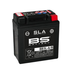 BS AKUMULATOR BB3L-B (FA) (YB3L-B) 12V 3AH 98X56X110 BEZOBSŁUGOWY - ZALANY (30A) (12)