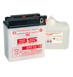 BS AKUMULATOR 6N11A-1B 6V 11AH 122X62X131 OBSŁUGOWY - ELEKTROLIT OSOBNO UE2019/1148 (6)