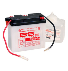 BS AKUMULATOR 6N4B-2A 6V 4AH 102X48X96 OBSŁUGOWY - ELEKTROLIT OSOBNO UE2019/1148 (12)