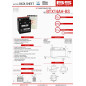 BS AKUMULATOR BTX14AH-BS (YTX14AH-BS) 12V 12AH 134X89X166 BEZOBSŁUGOWY - ELEKTROLIT OSOBNO (210A) UE2019/1148 (3)