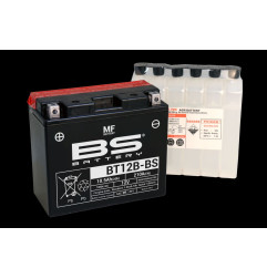 BS AKUMULATOR BT12B-BS (YT12B-BS) (YT12B-4) 12V 10AH 151X70X130 BEZOBSŁUGOWY - ELEKTROLIT OSOBNO (175A) UE2019/1148 (4)