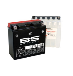BS AKUMULATOR BT14B-BS (YT14B-BS) 12V 12AH 150X69X145 BEZOBSŁUGOWY - ELEKTROLIT OSOBNO (210A) UE2019/1148 (4)