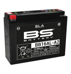 BS AKUMULATOR BB16AL-A2 (FA) (YB16ALA2) 12V 16AH 205X71X164 BEZOBSŁUGOWY - ZALANY (160A) (4)