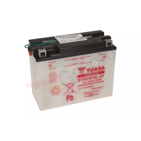 Akumulator standardowy 12V 20Ah Yuasa Yumicron SY50-N18LAT-DC