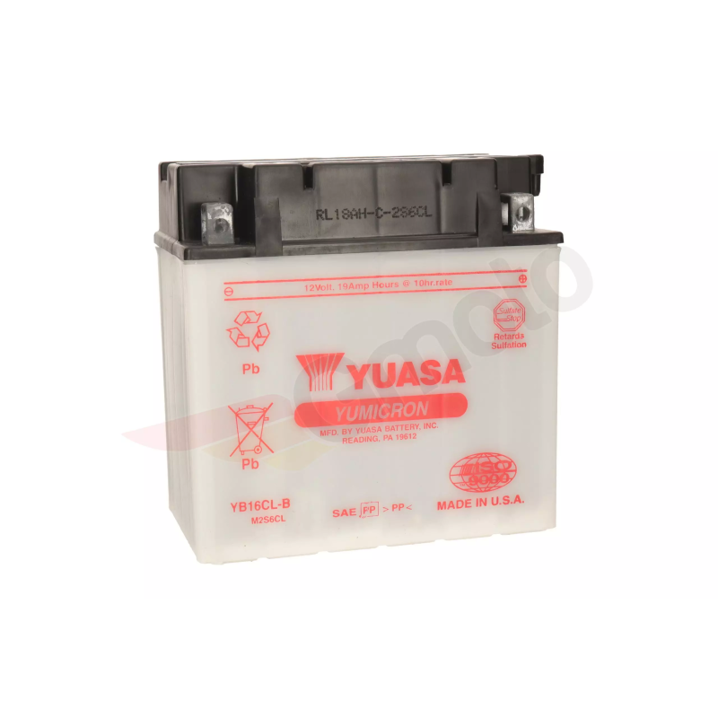 Akumulator standardowy 12V 19Ah Yuasa Yumicron YB16CL-B-DC Akumulator standardowy 12V 19Ah Yuasa Yumicron YB16CL-B-DC