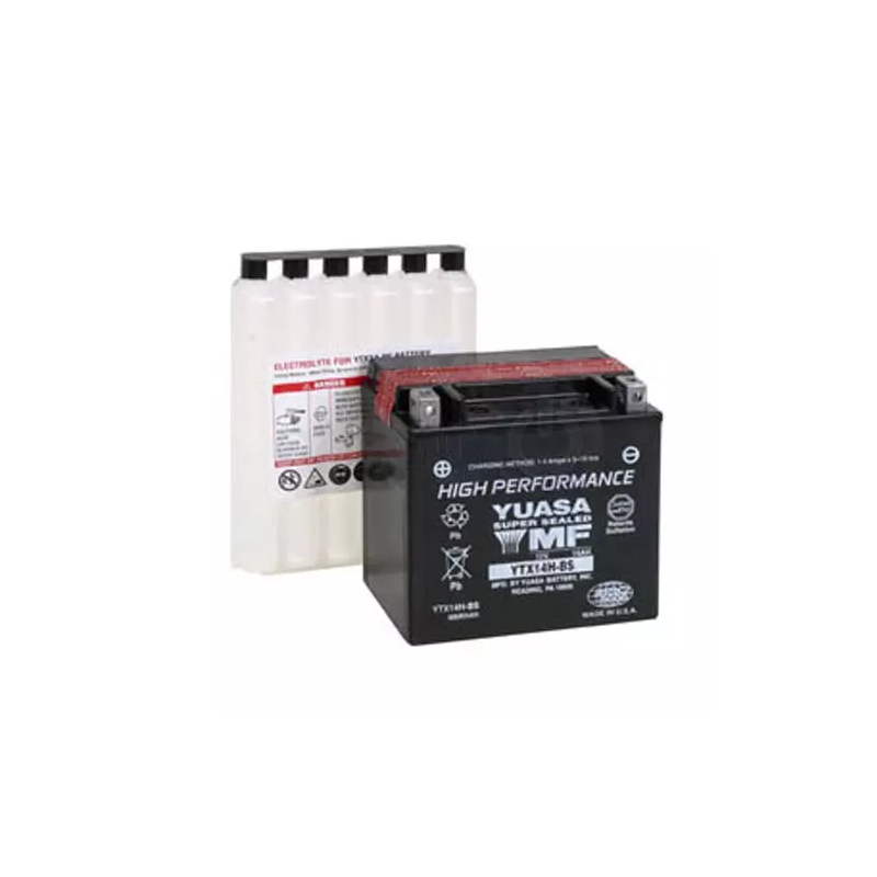 Akumulator bezobsługowy 12V 12Ah Yuasa YTX14H-BS-CP Akumulator bezobsługowy 12V 12Ah Yuasa YTX14H-BS-CP