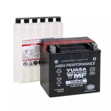 Akumulator bezobsługowy 12V 12Ah Yuasa YTX14H-BS-CP