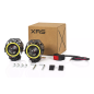 Halogeny motocyklowe XRS LED z ringiem uniwersalne 2 szt. Halogeny motocyklowe XRS LED z ringiem uniwersalne 2 szt.