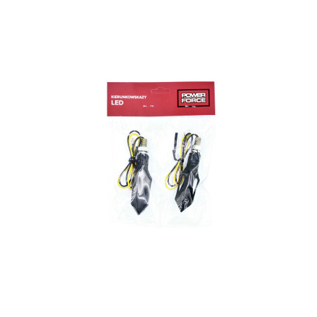 KIERUNKOWSKAZY DIODOWE DYNAMICZNE LED 2 SZTUKI POWER FORCE CH-1029