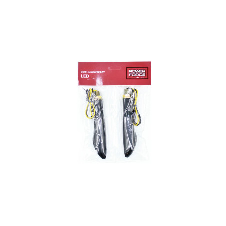 KIERUNKOWSKAZY DIODOWE DYNAMICZNE LED 2 SZTUKI POWER FORCE HOMOLOGACJA