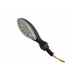 EMGO KIERUNKOWSKAZY LED UNIWERSALNE (PARA) (DŁUGOŚĆ 7 CM / 5,5 CM) KOLOR CZARNY (HOMOLOGACJA)