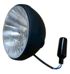 EMGO REFLEKTOR / LAMPA UNIWERSALNA KOMPLETNA CZARNA (ŚREDNICA WKŁADU 7" / 17,80CM) (HOMOLOGACJA E-MARK)