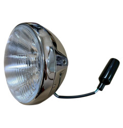 EMGO REFLEKTOR / LAMPA UNIWERSALNA KOMPLETNA CHROMOWANA (ŚREDNICA WKŁADU 7" / 17,80CM) (HOMOLOGACJA E-MARK)