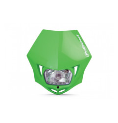 POLISPORT PROMOCJA LAMPA PRZEDNIA MODEL MMX (ŻARÓWKA ZWYKŁA) KOLOR ZIELONY