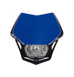 RACETECH (RTECH) LAMPA PRZEDNIA V-FACE KOLOR NIEBIESKI/CZARNY