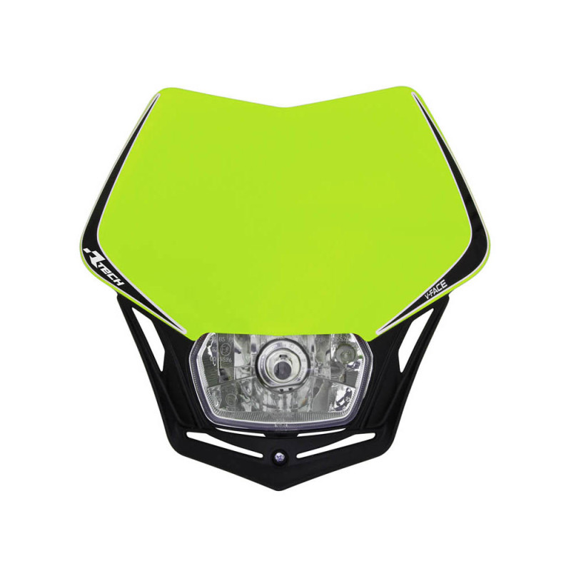 RACETECH (RTECH) LAMPA PRZEDNIA V-FACE KOLOR ŻÓŁTY FLUO/CZARNY RACETECH (RTECH) LAMPA PRZEDNIA V-FACE KOLOR ŻÓŁTY FLUO/CZARNY