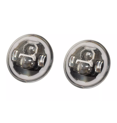 Lampa przód LED HLP 7 cali pasują do Jeep Wrangler Defender Harley