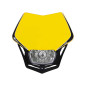 RACETECH (RTECH) LAMPA PRZEDNIA V-FACE KOLOR ŻÓŁTY/CZARNY RACETECH (RTECH) LAMPA PRZEDNIA V-FACE KOLOR ŻÓŁTY/CZARNY
