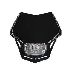 RACETECH (RTECH) LAMPA PRZEDNIA V-FACE KOLOR CZARNY
