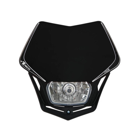 RACETECH (RTECH) LAMPA PRZEDNIA V-FACE KOLOR CZARNY