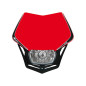 RACETECH (RTECH) LAMPA PRZEDNIA V-FACE KOLOR CZERWONY/CZARNY HUSQVARNA RACETECH (RTECH) LAMPA PRZEDNIA V-FACE KOLOR CZERWONY/CZARNY HUSQVARNA