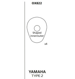 OXFORD OXFORD MOCOWANIE (ZAŚLEPKA) KIERUNKOWSKAZU / KIERUNKOWSKAZÓW YAMAHA TYP2 - KOMPLET