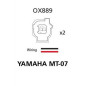 OXFORD ZŁĄCZE KIERUNKOWSKAZÓW LED I ŻARÓWKOWYCH DO KOSTKI OEM YAMAHA MT-07 OXFORD ZŁĄCZE KIERUNKOWSKAZÓW LED I ŻARÓWKOWYCH DO KOSTKI OEM YAMAHA MT-07