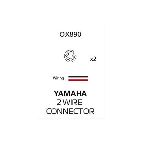 OXFORD ZŁĄCZE (PRZEWÓD / PRZEJŚCIÓWKA / KABEL / PRZEDŁUŻACZ) KIERUNKOWSKAZÓW LED I ŻARÓWKOWYCH DO KOSTKI OEM YAMAHA