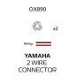 OXFORD ZŁĄCZE (PRZEWÓD / PRZEJŚCIÓWKA / KABEL / PRZEDŁUŻACZ) KIERUNKOWSKAZÓW LED I ŻARÓWKOWYCH DO KOSTKI OEM YAMAHA OXFORD ZŁĄCZE (PRZEWÓD / PRZEJŚCIÓWKA / KABEL / PRZEDŁUŻACZ) KIERUNKOWSKAZÓW LED I ŻARÓWKOWYCH DO KOSTKI OEM YAMAHA