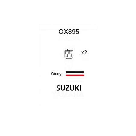 OXFORD ZŁĄCZE (PRZEWÓD / PRZEJŚCIÓWKA / KABEL / PRZEDŁUŻACZ) KIERUNKOWSKAZÓW LED I ŻARÓWKOWYCH DO KOSTKI OEM SUZUKI