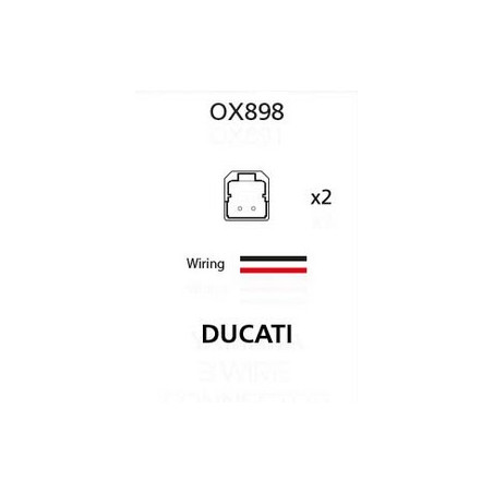 OXFORD PROMOCJA ZŁĄCZE KIERUNKOWSKAZÓW LED I ŻARÓWKOWYCH DO KOSTKI OEM DUCATI