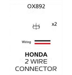 OXFORD ZŁĄCZE (PRZEWÓD / PRZEJŚCIÓWKA / KABEL / PRZEDŁUŻACZ) KIERUNKOWSKAZÓW LED I ŻARÓWKOWYCH DO KOSTKI OEM HONDA