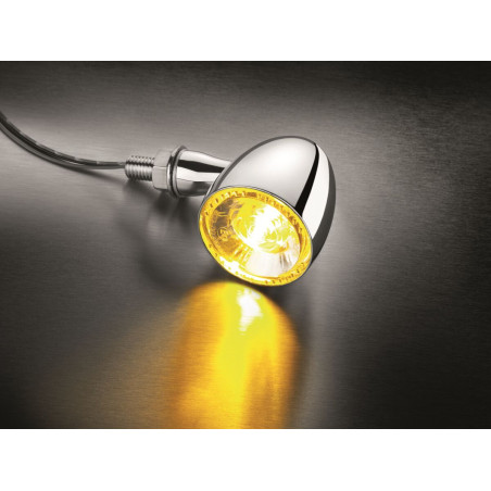 Kierunkowskaz BULLET 1000 LED, chromowany