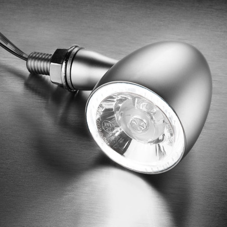 Kierunkowskaz BULLET 1000 LED, chromowany