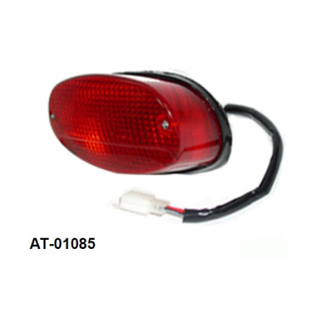 BRONCO LAMPA TYLNA YAMAHA YFZ 450 (03-04), RAPTOR 350 (04-13), RAPTOR 660 Z HOMOLOGACJĄ (Z PODŚWIETLENIEM TABLICY)