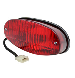 BRONCO LAMPA TYLNA YAMAHA YFZ 450 (03-04), RAPTOR 350 (04-13), RAPTOR 660 Z HOMOLOGACJĄ (Z PODŚWIETLENIEM TABLICY)