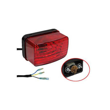 BRONCO LAMPA TYLNA YAMAHA YFM 700 GRIZZLY (07-15), KODIAK (16-17), YFZ 450 (12-13), YFM 250 RAPTOR (08-13)