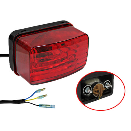 BRONCO LAMPA TYLNA YAMAHA YFM 700 GRIZZLY (07-15), KODIAK (16-17), YFZ 450 (12-13), YFM 250 RAPTOR (08-13)
