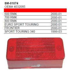 SPI SNOW KLOSZ LAMPY TYLNEJ SNOW POLARIS (OEM 4032085) (SKUTER ŚNIEŻNY)