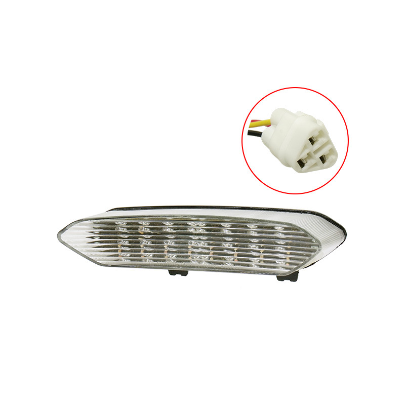 BRONCO LAMPA TYLNA YAMAHA YFZ450/YFM700 RAPTOR (06-08) (LED BIAŁA)