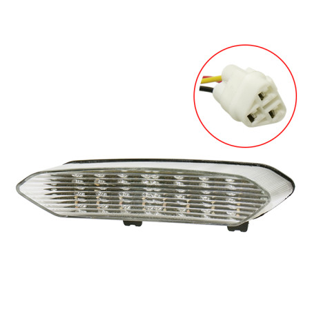 BRONCO LAMPA TYLNA YAMAHA YFZ450/YFM700 RAPTOR (06-08) (LED BIAŁA)