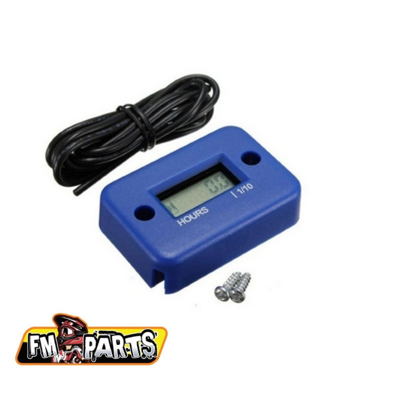 FM-PARTS LICZNIK MOTOGODZIN INDUKCYJNY WODOODPORNY KOLOR NIEBIESKI (EL) FM-PARTS LICZNIK MOTOGODZIN INDUKCYJNY WODOODPORNY KOLOR NIEBIESKI (EL)