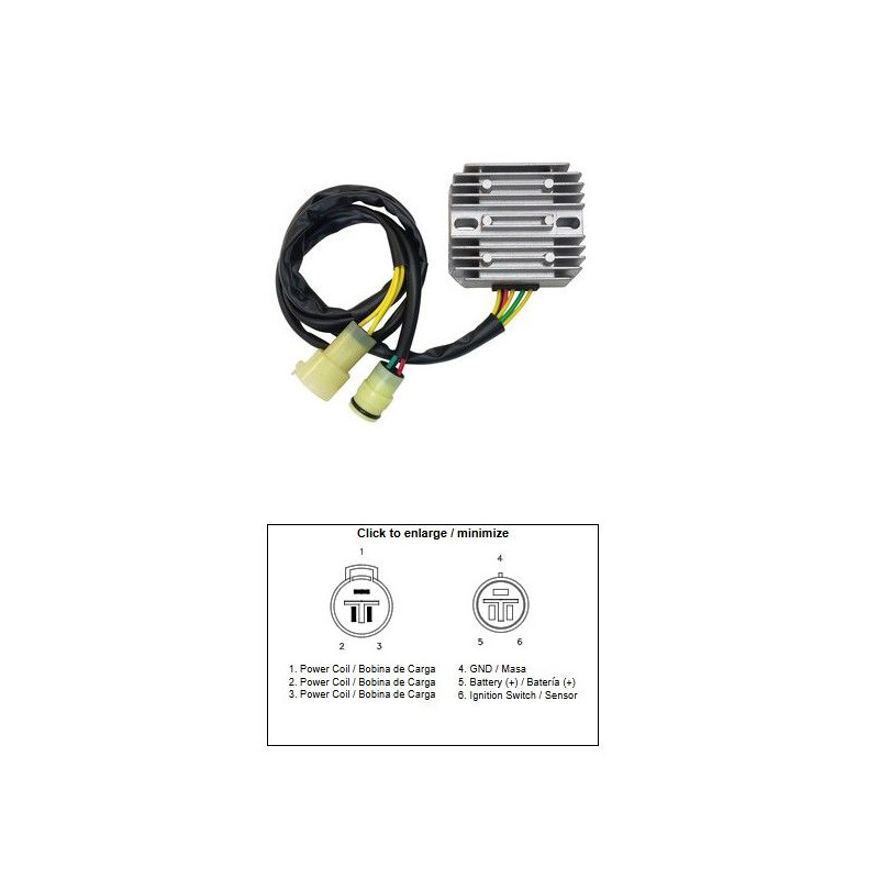 DZE REGULATOR NAPIĘCIA HONDA TRX 350 FOUR TRAX '86-'92 (31600-HA7-921)