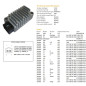 DZE REGULATOR NAPIĘCIA YAMAHA XT 225 SEROW '98-'03; XT 250 '08-'12; XT 600E/K '91-'02; XT 600Z TENERE '86-'89; XTZ 750