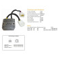DZE REGULATOR NAPIĘCIA HONDA CBR 600RR '03-'06 (50A) (31600-MEE-872;31600-MEE-003) (ESR430;ESR436)