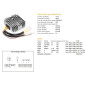 DZE REGULATOR NAPIĘCIA BMW F 650F/ST '93-'00; APRILIA 650 PEGASO '96-04; LEONARDO 250/300ST '99-'05 DZE REGULATOR NAPIĘCIA BMW F 650F/ST '93-'00; APRILIA 650 PEGASO '96-04; LEONARDO 250/300ST '99-'05