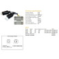 DZE REGULATOR NAPIĘCIA HONDA CBR 600RR '07-'11; CBR 1000RR '04-'05 (31600-MEL-821) (ESR439) (SH678FD; SH678FB)